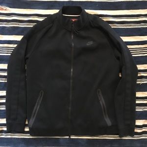 Nike Tech Fleece Bomber Jacket Mens Large Black